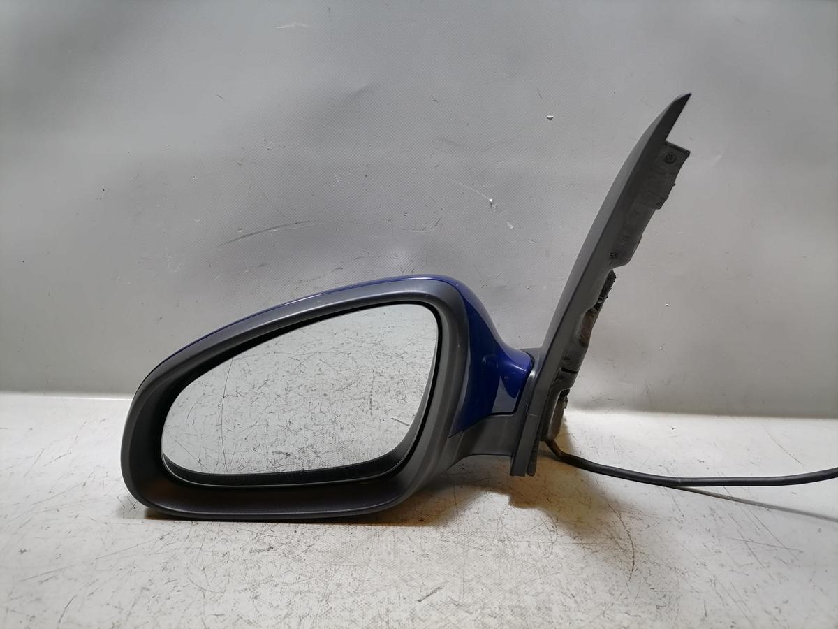 Opel Astra J original Au&szlig;enspiegel links elektrisch verstellbar beheizt Z20Z Royalblau Bj.2012